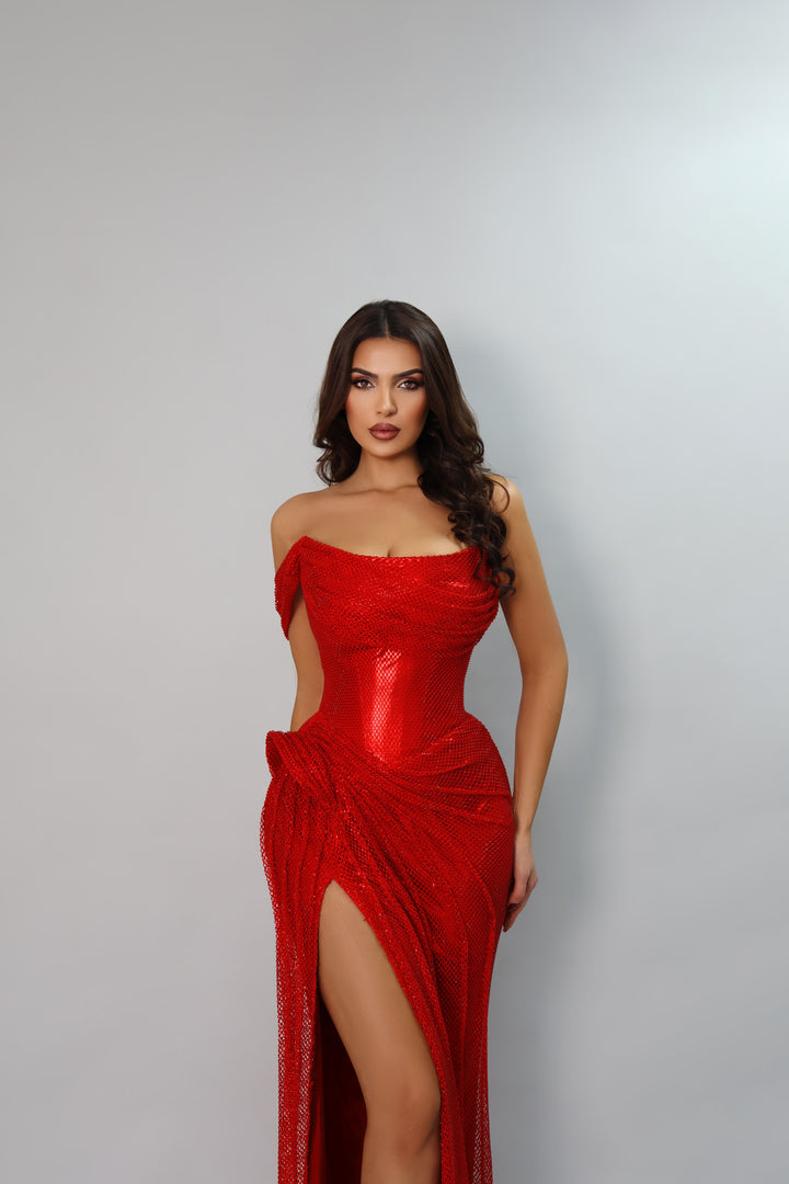 Scarlet Siren Gown